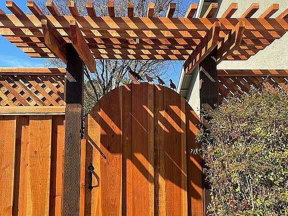 Patio entrance 