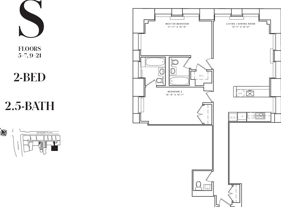 1st image of 25 Broad St APT 17S