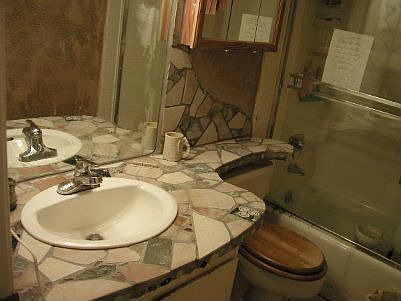 Designer TIle Bath
