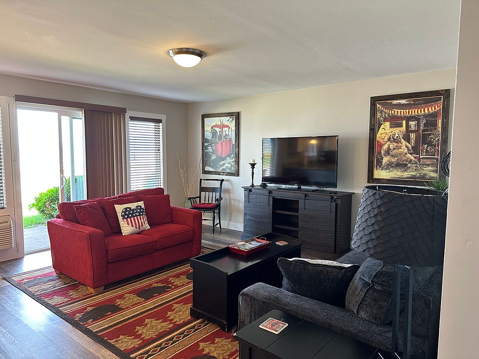 furnished living room