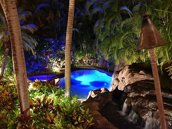 Pool and Waterfalls