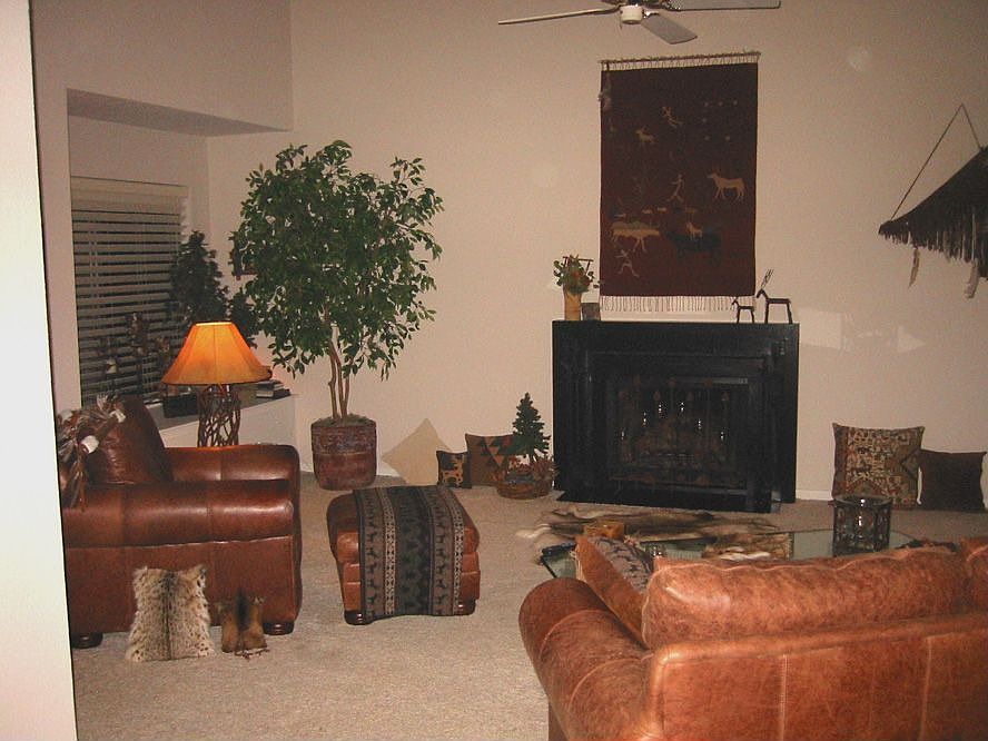 High Ceilings in Living Room