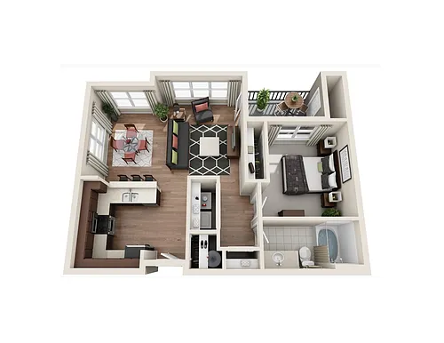 Floor plan Alsea