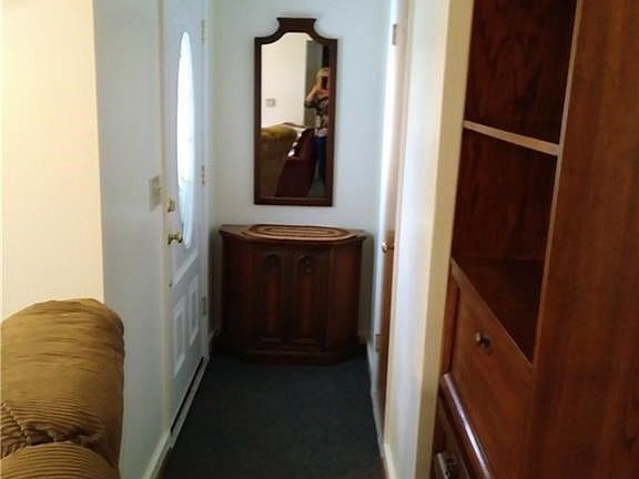 Front Entrance with closet