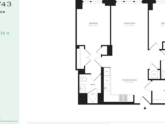 2nd image of 535 W 43rd St Unit North 8h
