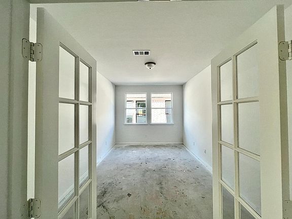Construction Progress- Entrance To Study