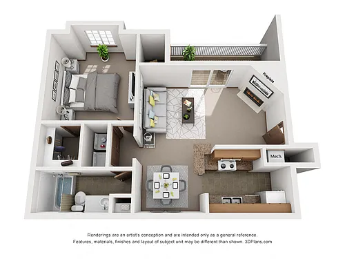 Floor plan Brentwood