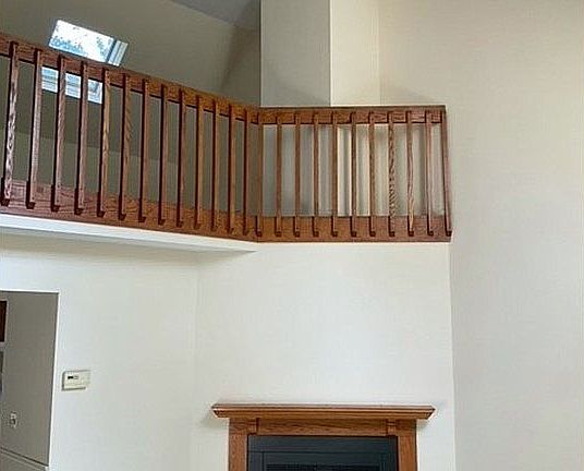 front room w/fireplace