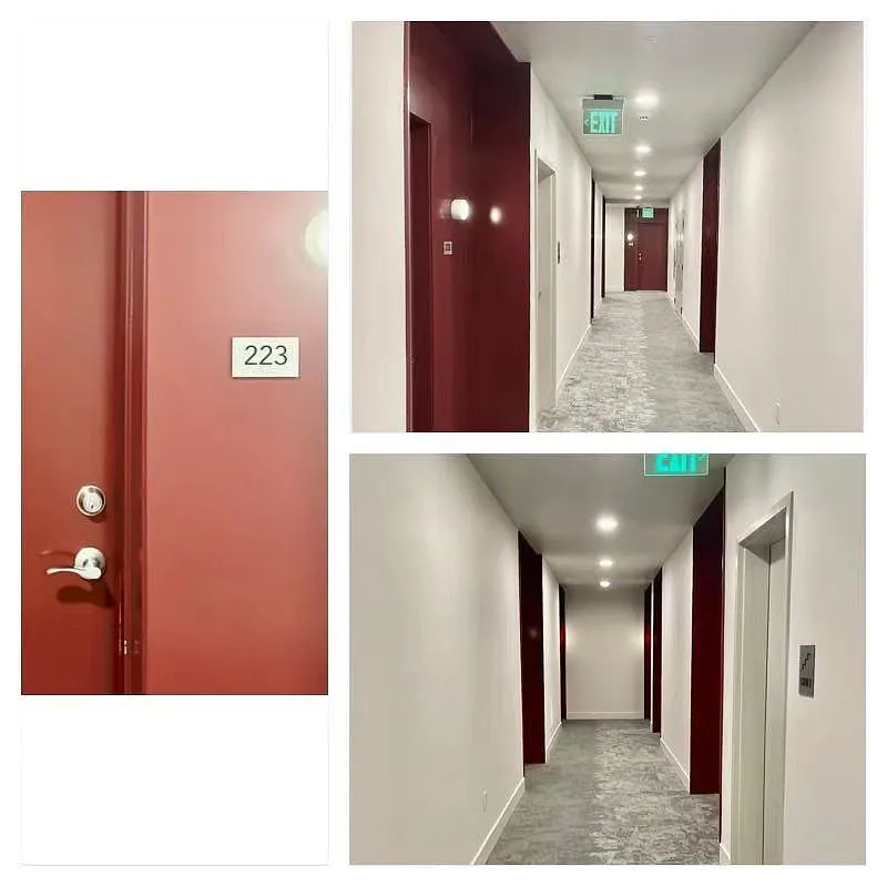 Unit door and corridor - 1085 103rd Ave NE #223