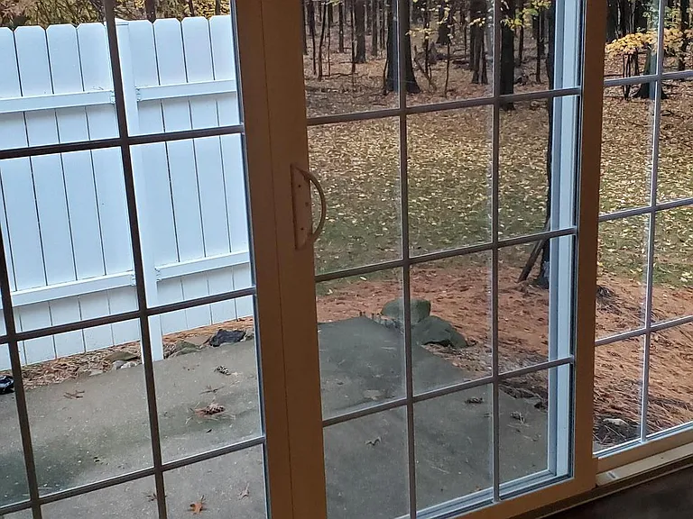 Upper patio off living room