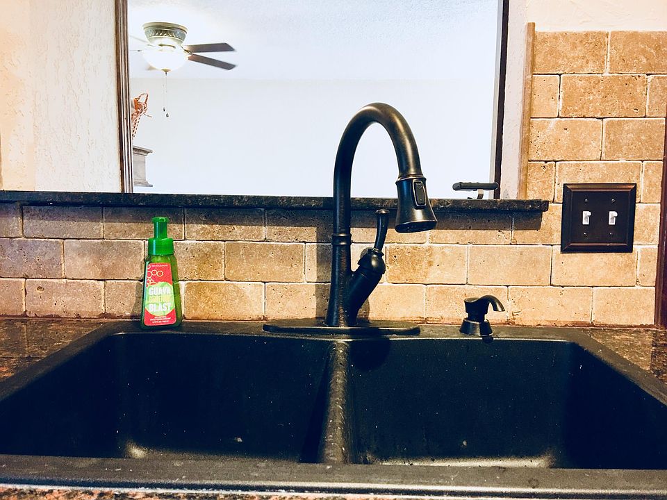 High end, brushed bronze faucet