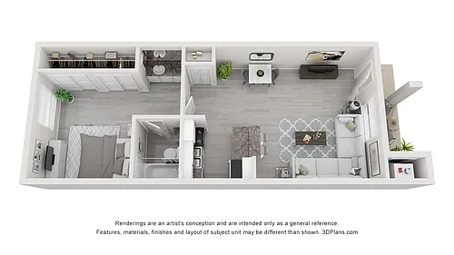 Floor plan The Chandler