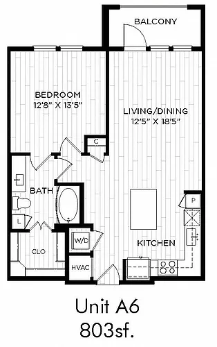 Floor plan A6