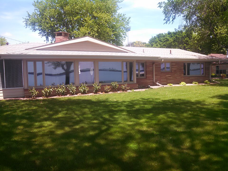 South side of house 