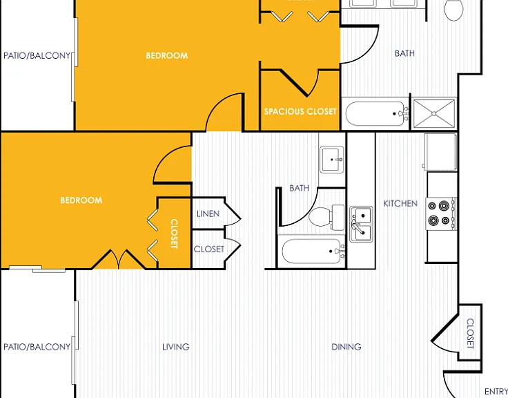Dry Creek Floorplan Diagram