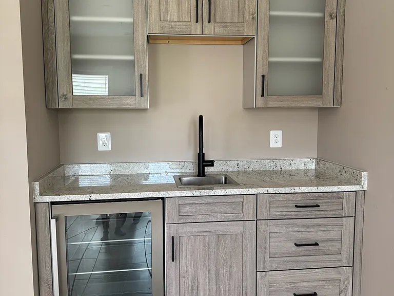 New wet bar!