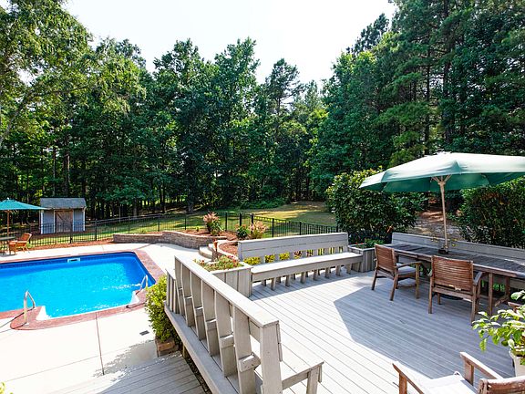 Buitl in setting on deck.