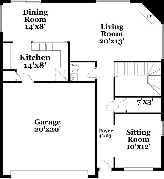 4 bed, 2.5 bath, 2156 sqft, $2,425 — Photo 2
