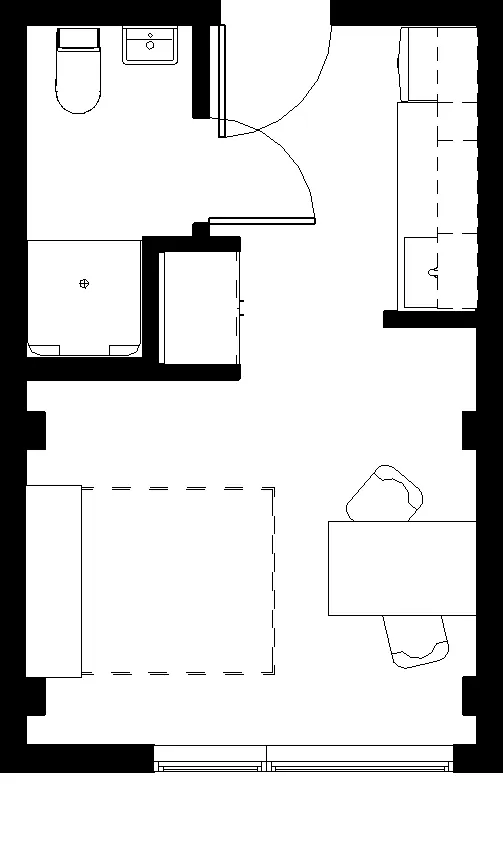 Floor plan South