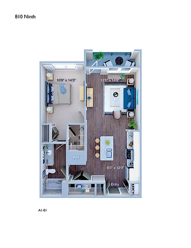 Floor plan A1