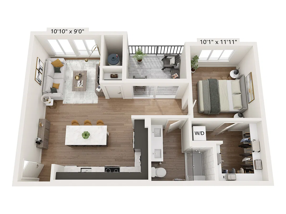 Floor plan 1O