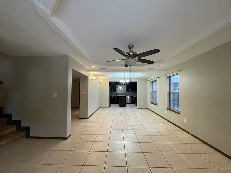 Living Room, Dining Room, Kitchen