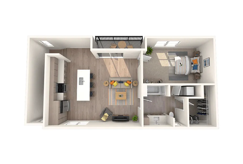 Floor plan Floor Plan D