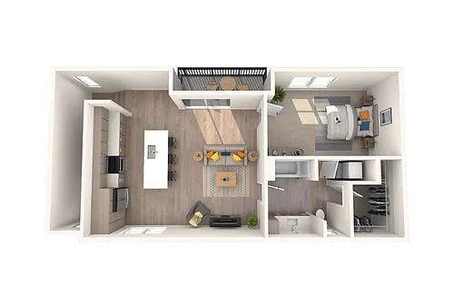 Floor plan Floor Plan D