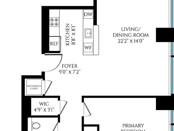 2nd image of 505 Greenwich St APT 4F