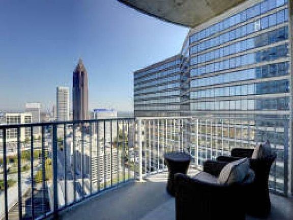 View from private balcony