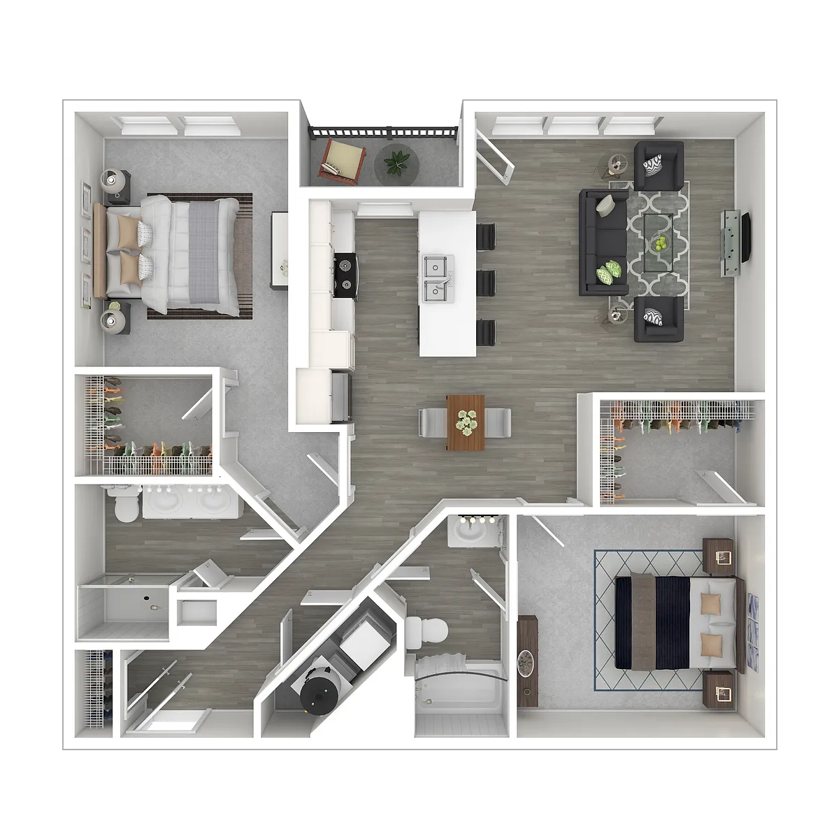 Floor plan B7 Severn