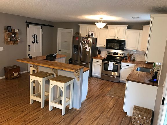 Kitchen with walk in pantry 