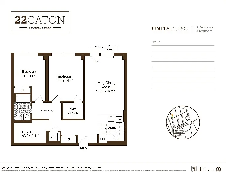 22 Caton Pl #3C — Photo 2
