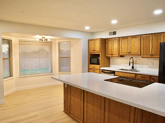 Kitchen and dining area
