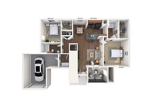 Floor plan Cozumel