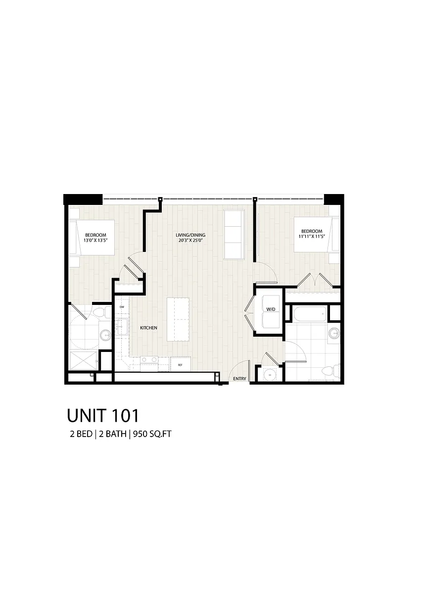 Floor plan 2C