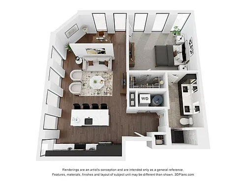 Floor plan A5 + Den