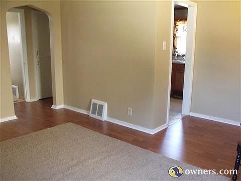 New hardwood floors in the living room and hallway!