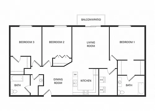 Floor plan 3X2 A