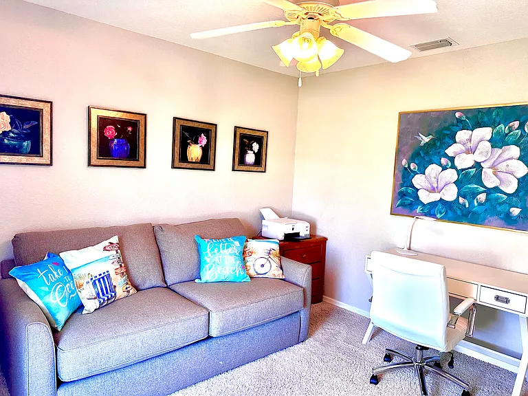 Bedroom #3 with pullout sofa