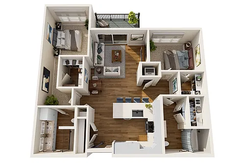 Floor plan Unit Type H3