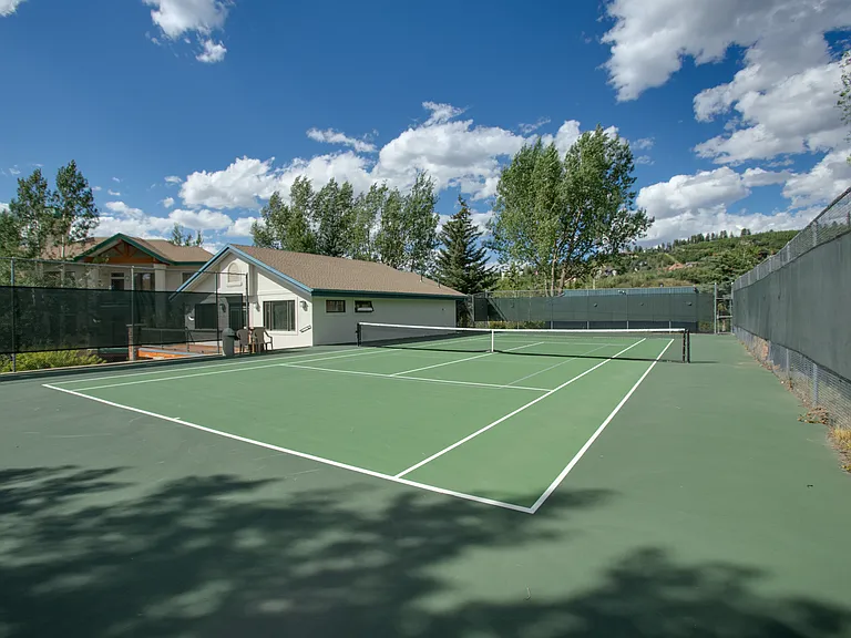 Communal Wide Court for Tennis and Pickle Ball