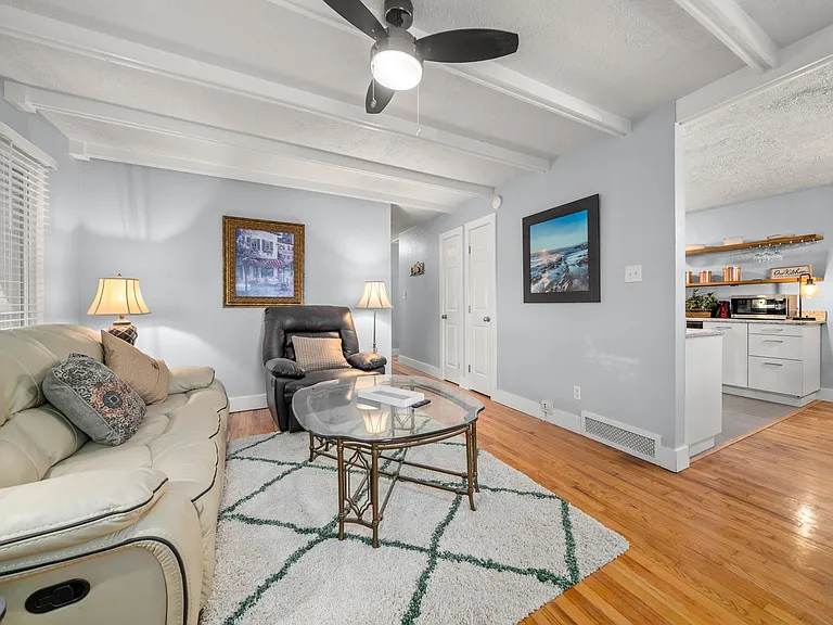 Living Room, Leather Recliner Sofa and Leather 
Recliner Captain Chair