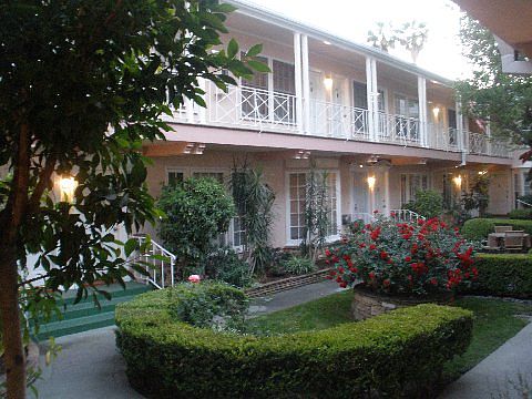 Garden courtyard. Quiet, lush and well maintained.