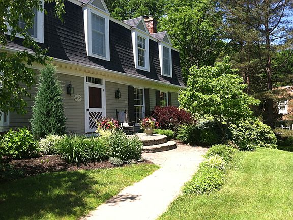 Prof. landsc. w/ slate porch