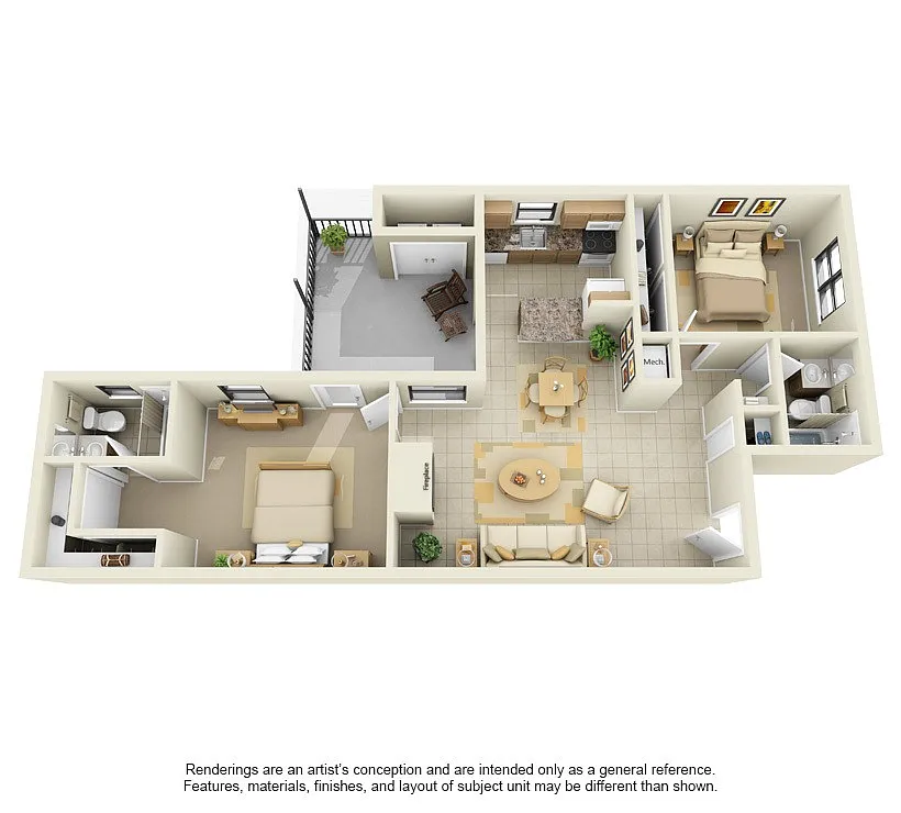 Floor plan B2 - Jamaica