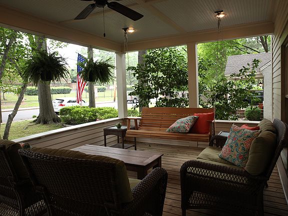 Relaxing porch evenings