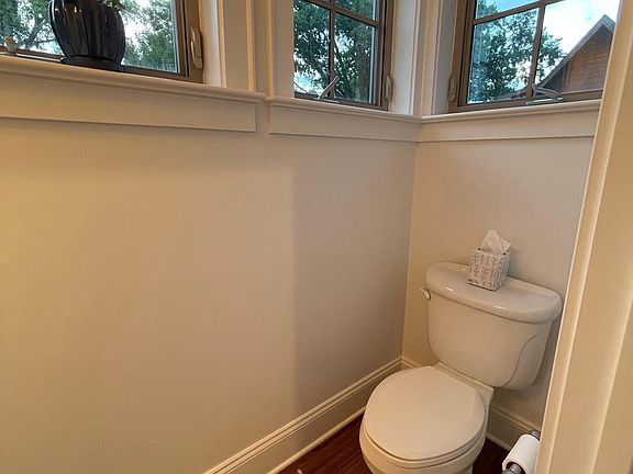 Half bathroom on main floor