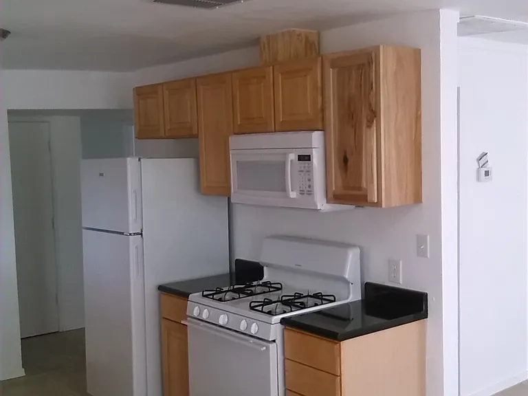 13th kitchen with fridg stove