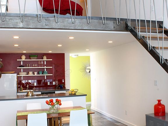 True full-height loft!